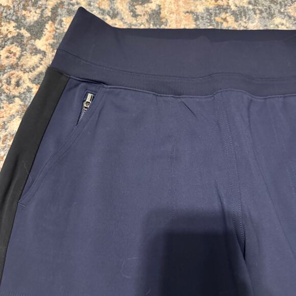 Athleta Navy Wide Leg Pants - Picture 4 of 7